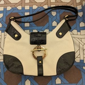 Ralph Lauren Tan and Black Purse